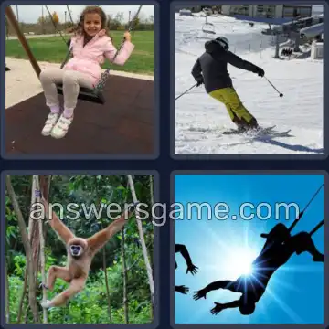 4 Bilder 1 Wort 9 Buchstaben SCHWINGEN