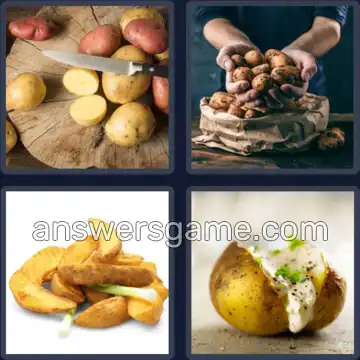 4 Bilder 1 Wort 9 Buchstaben KARTOFFEL