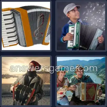 4 Bilder 1 Wort 9 Buchstaben AKKORDEON
