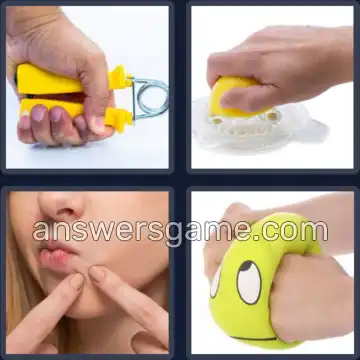 4 Bilder 1 Wort 9 Buchstaben QUETSCHEN