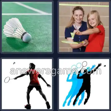 4 Bilder 1 Wort 9 Buchstaben BADMINTON