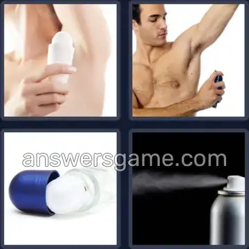 4 Bilder 1 Wort 9 Buchstaben DEODORANT