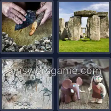 4 Bilder 1 Wort 9 Buchstaben STEINZEIT
