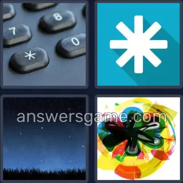 4 Bilder 1 Wort 9 Buchstaben STERNCHEN