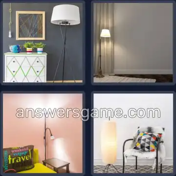 4 Bilder 1 Wort 9 Buchstaben STEHLAMPE