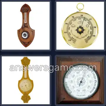4 Bilder 1 Wort 9 Buchstaben BAROMETER