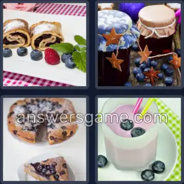 4 Bilder 1 Wort 9 Buchstaben BLAUBEERE
