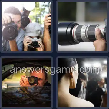 4 Bilder 1 Wort 9 Buchstaben PAPARAZZI