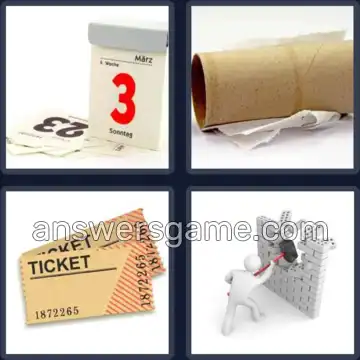 4 Bilder 1 Wort 9 Buchstaben ABREISSEN