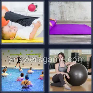 4 Bilder 1 Wort 9 Buchstaben GYMNASTIK