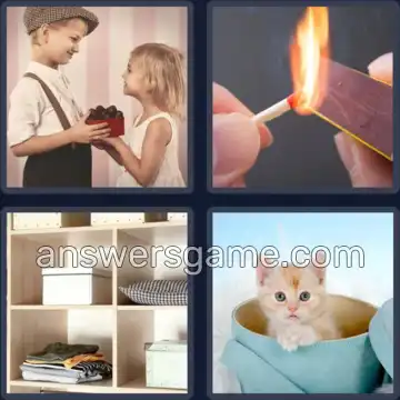 4 Bilder 1 Wort 9 Buchstaben SCHACHTEL