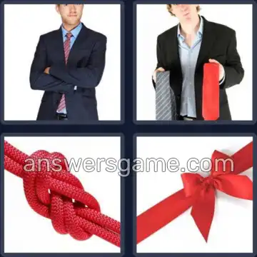 4 Pics 1 Word 3 Letters TIE