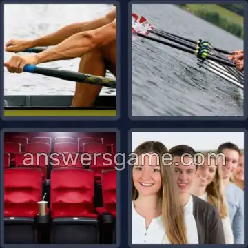 4 Pics 1 Word 3 Letters ROW