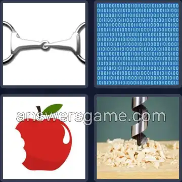 4 Pics 1 Word 3 Letters BIT