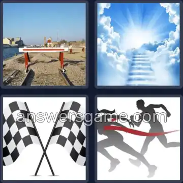 4 Pics 1 Word 3 Letters END