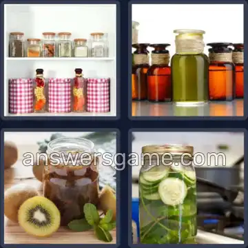 4 Pics 1 Word 3 Letters JAR