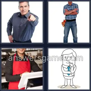 4 Pics 1 Word 3 Letters MAN