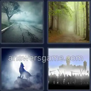 4 Pics 1 Word 3 Letters FOG