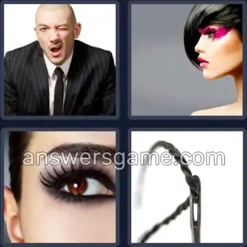 4 Pics 1 Word 3 Letters EYE
