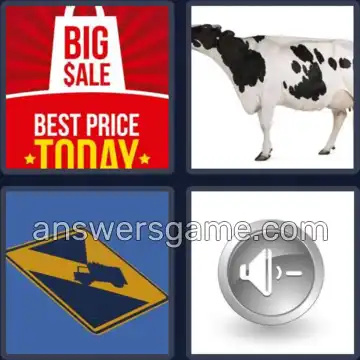 4 Pics 1 Word 3 Letters LOW