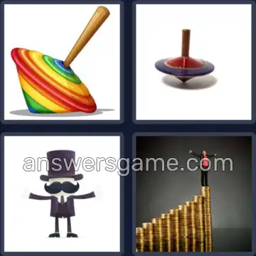 4 Pics 1 Word 3 Letters TOP