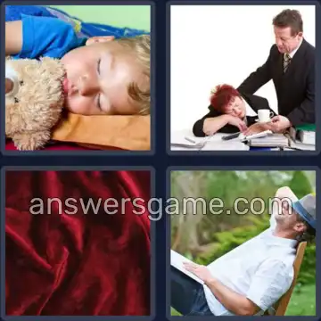 4 Pics 1 Word 3 Letters NAP