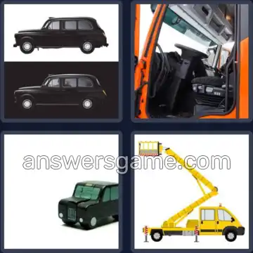 4 Pics 1 Word 3 Letters CAB