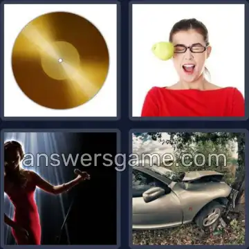 4 Pics 1 Word 3 Letters HIT