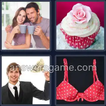 4 Pics 1 Word 3 Letters CUP