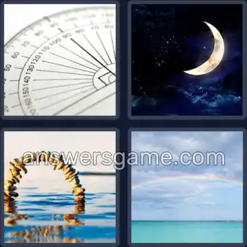 4 Pics 1 Word 3 Letters ARC