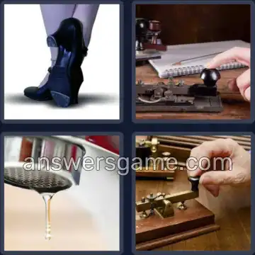 4 Pics 1 Word 3 Letters TAP