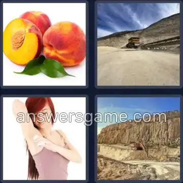 4 Pics 1 Word 3 Letters PIT