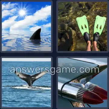 4 Pics 1 Word 3 Letters FIN