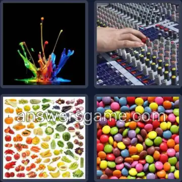 4 Pics 1 Word 3 Letters MIX