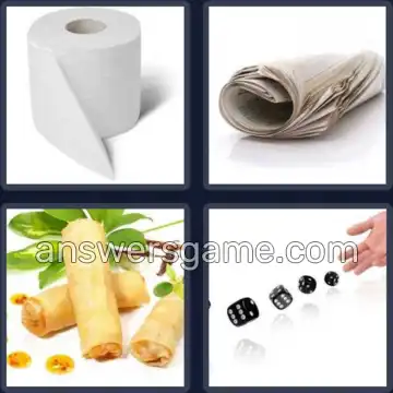 4 Pics 1 Word 4 Letters ROLL