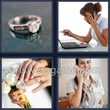 4 Pics 1 Word 4 Letters RING