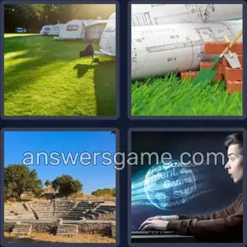 4 Pics 1 Word 4 Letters SITE