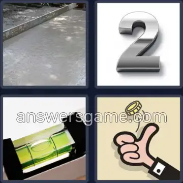 4 Pics 1 Word 4 Letters EVEN
