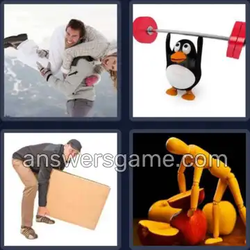 4 Pics 1 Word 4 Letters LIFT
