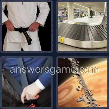 4 Pics 1 Word 4 Letters BELT