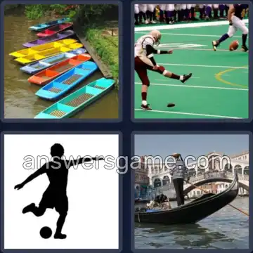 4 Pics 1 Word 4 Letters PUNT