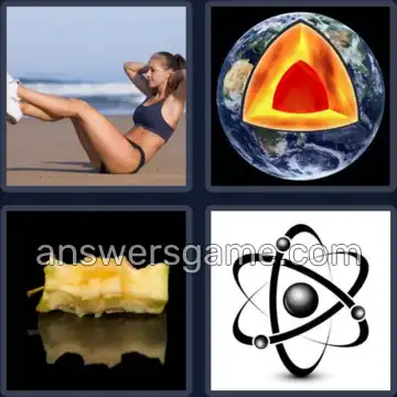 4 Pics 1 Word 4 Letters CORE