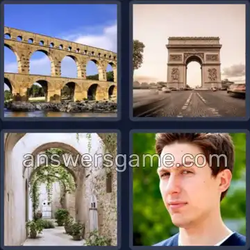 4 Pics 1 Word 4 Letters ARCH