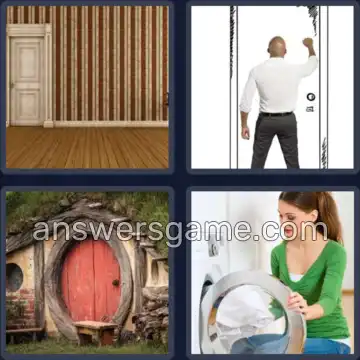 4 Pics 1 Word 4 Letters DOOR