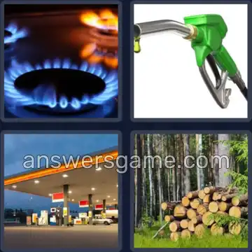 4 Pics 1 Word 4 Letters FUEL