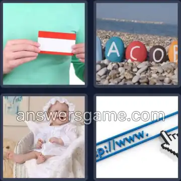 4 Pics 1 Word 4 Letters NAME