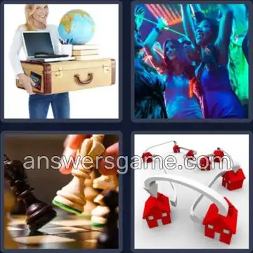 4 Pics 1 Word 4 Letters MOVE