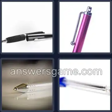 4 Pics 1 Word 4 Letters BIRO