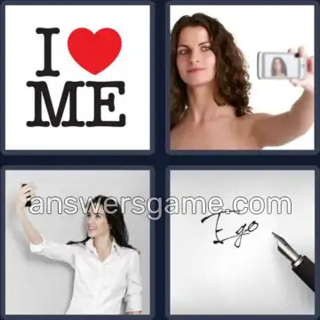 4 Pics 1 Word 4 Letters SELF