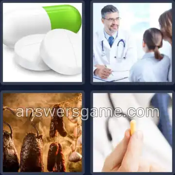 4 Pics 1 Word 4 Letters CURE